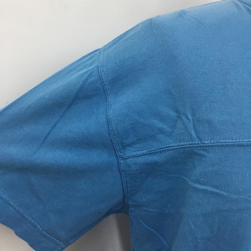 アール・ニューボールド R.NEWBOLD Tシャツ 半袖 プリントTシャツ 半袖カットソー XL ロゴ、文字 青 / ブルー / メンズ USED 古着 中古 10094034