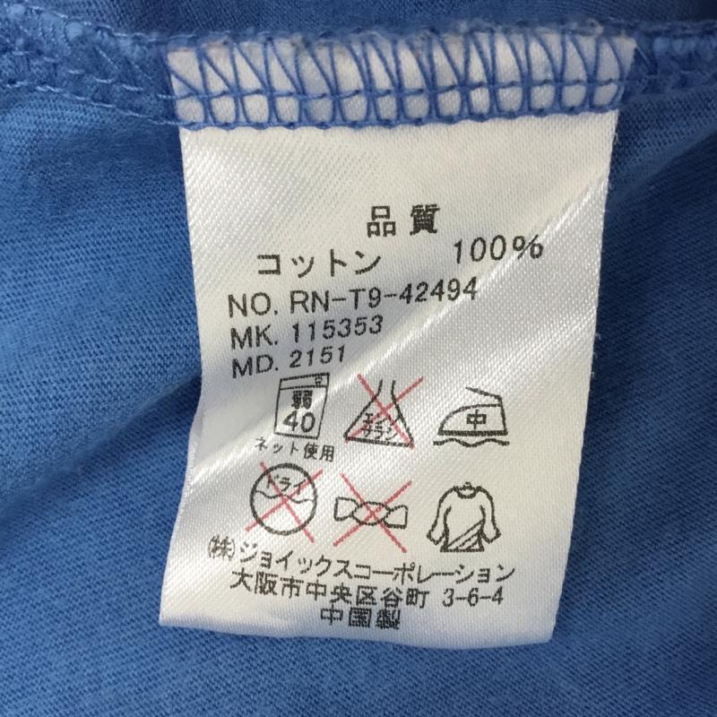 アール・ニューボールド R.NEWBOLD Tシャツ 半袖 プリントTシャツ 半袖カットソー XL ロゴ、文字 青 / ブルー / メンズ USED 古着 中古 10094034