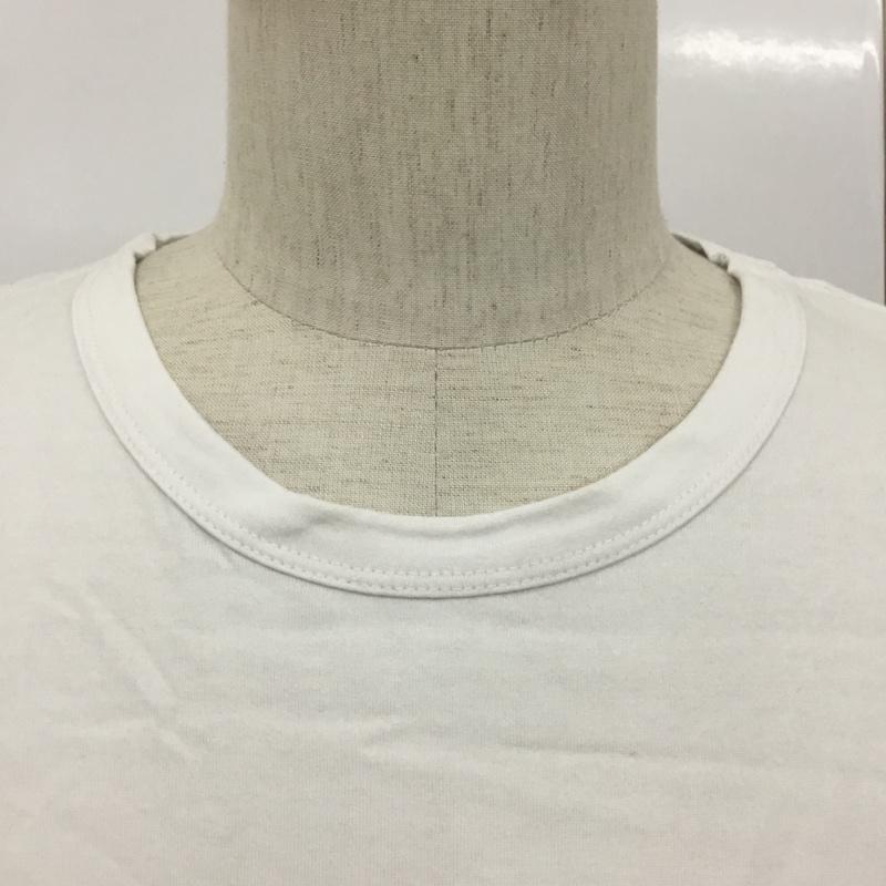 アール・ニューボールド R.NEWBOLD Tシャツ 半袖 プリントTシャツ 半袖カットソー XL 花柄 X プリント 白 / ホワイト / メンズ USED 古着 中古 10094035