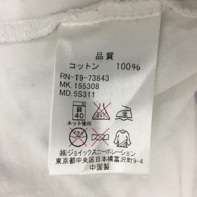 アール・ニューボールド R.NEWBOLD Tシャツ 半袖 プリントTシャツ 半袖カットソー XL 花柄 X プリント 白 / ホワイト / メンズ USED 古着 中古 10094035