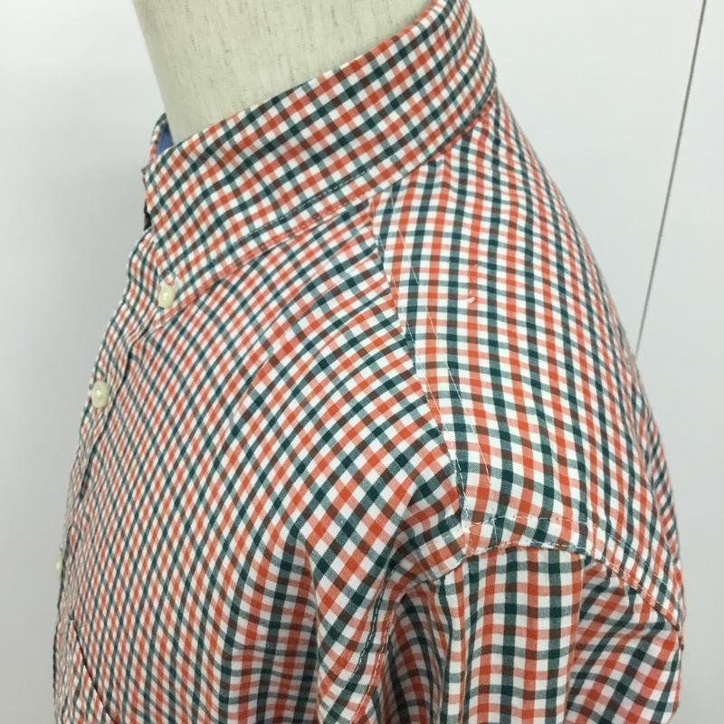 チャップス CHAPS シャツ、ブラウス 長袖 ギンガムチェックシャツ ボタンダウンシャツ 長袖シャツ M ワンポイント X 刺繍 マルチカラー / マルチカラー / メンズ USED 古着 中古 10094036