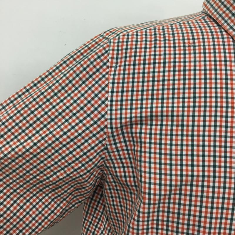 チャップス CHAPS シャツ、ブラウス 長袖 ギンガムチェックシャツ ボタンダウンシャツ 長袖シャツ M ワンポイント X 刺繍 マルチカラー / マルチカラー / メンズ USED 古着 中古 10094036