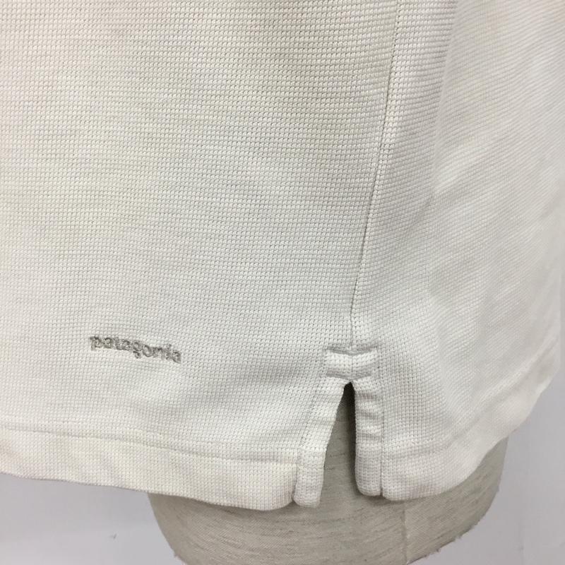 パタゴニア patagonia ポロシャツ 半袖 半袖カットソー 半袖ポロシャツ S 無地 ベージュ / ベージュ / メンズ USED 古着 中古 10094037