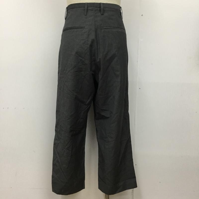 ハレ HARE パンツ スラックス ワイドパンツ ストレートパンツ カジュアルパンツ スラックス S 無地 灰 / グレー / メンズ USED 古着 中古 10094042