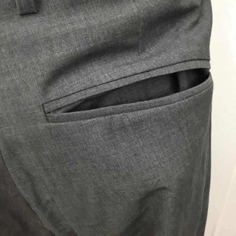 ハレ HARE パンツ スラックス ワイドパンツ ストレートパンツ カジュアルパンツ スラックス S 無地 灰 / グレー / メンズ USED 古着 中古 10094042