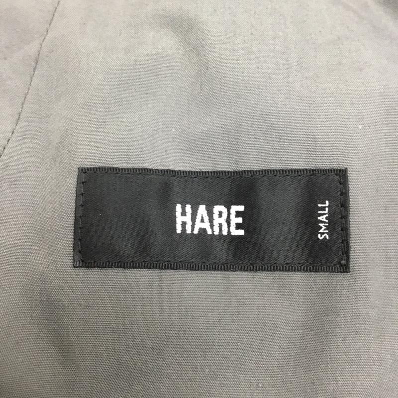 ハレ HARE パンツ スラックス ワイドパンツ ストレートパンツ カジュアルパンツ スラックス S 無地 灰 / グレー / メンズ USED 古着 中古 10094042