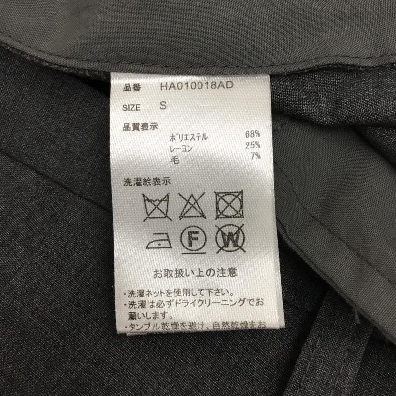 ハレ HARE パンツ スラックス ワイドパンツ ストレートパンツ カジュアルパンツ スラックス S 無地 灰 / グレー / メンズ USED 古着 中古 10094042