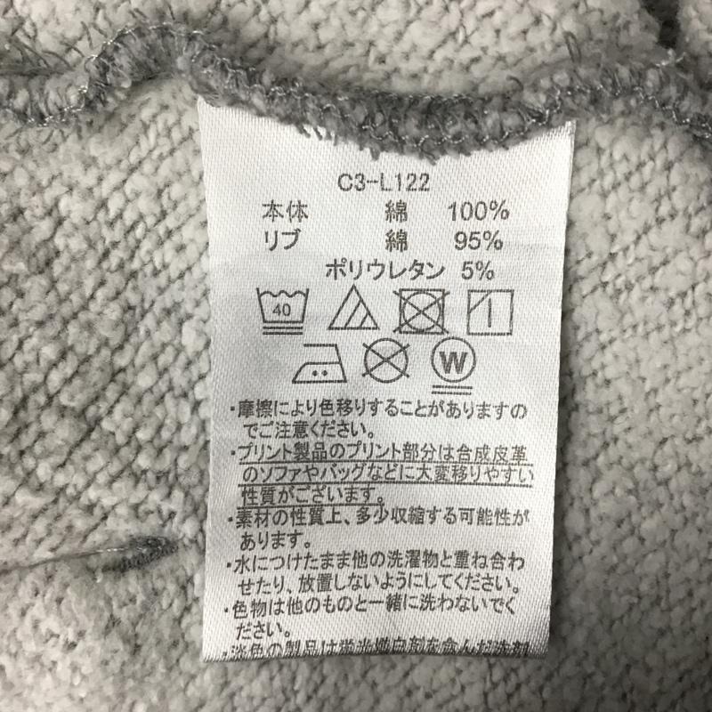 チャンピオン Champion パーカー 長袖 C3-L122 ベーシックプルオーバースウェットパーカー プルパーカー M ロゴ、文字 X プリント 灰 / グレー / メンズ USED 古着 中古 10094047