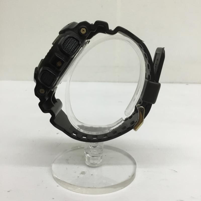 ジーショック G-SHOCK 腕時計 アナログ(クォーツ式) GA-110BR アナデジ 黒 / ブラック / X 金 / ゴールド / メンズ USED 古着 中古 10094057