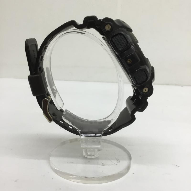 ジーショック G-SHOCK 腕時計 アナログ(クォーツ式) GA-110BR アナデジ 黒 / ブラック / X 金 / ゴールド / メンズ USED 古着 中古 10094057