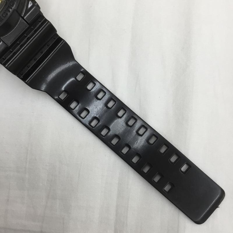 ジーショック G-SHOCK 腕時計 アナログ(クォーツ式) GA-110BR アナデジ 黒 / ブラック / X 金 / ゴールド / メンズ USED 古着 中古 10094057