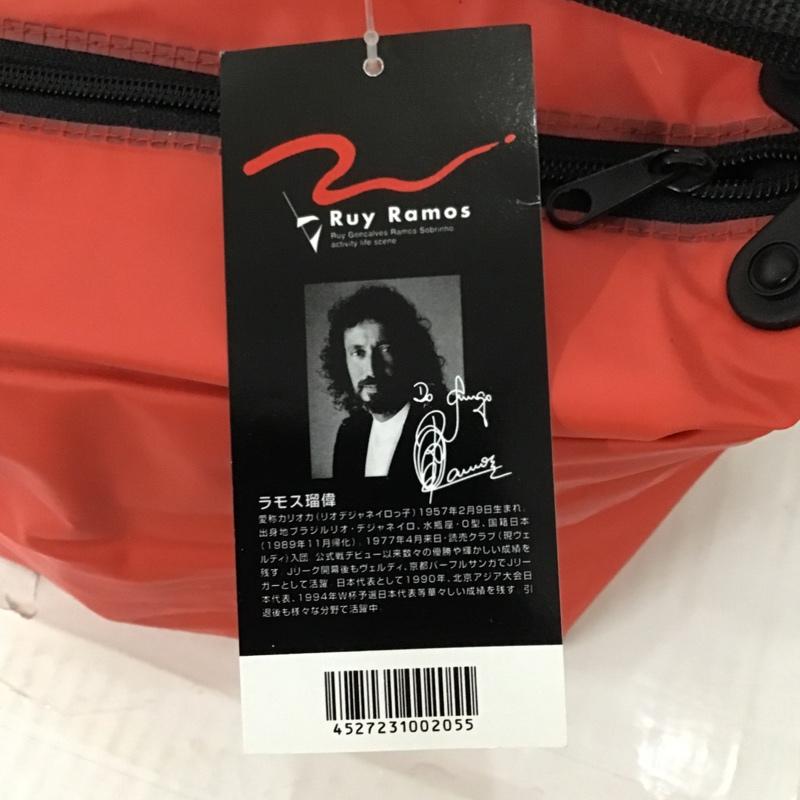 古着 USED バッグ バッグ Ruy Ramos ラモス瑠偉 ウォータークーラーバッグ ロゴ、文字 赤 / レッド / X 黒 / ブラック / メンズ USED 古着 中古 10094068