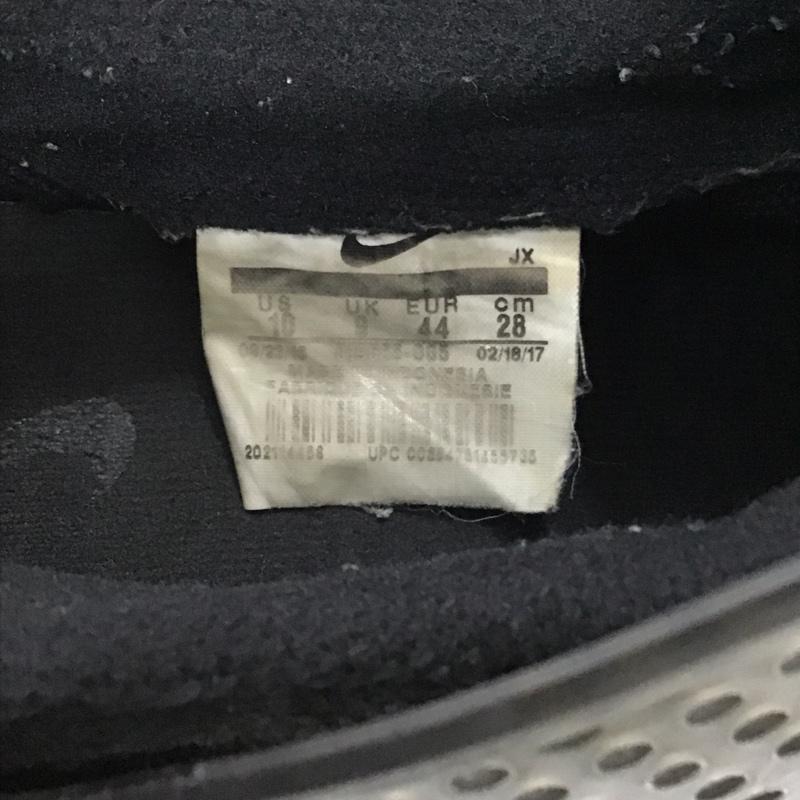 ナイキ NIKE スニーカー スニーカー スリッポン 28cm 28.0cm ワンポイント 黒 / ブラック / X 白 / ホワイト / メンズ USED 古着 中古 10094079