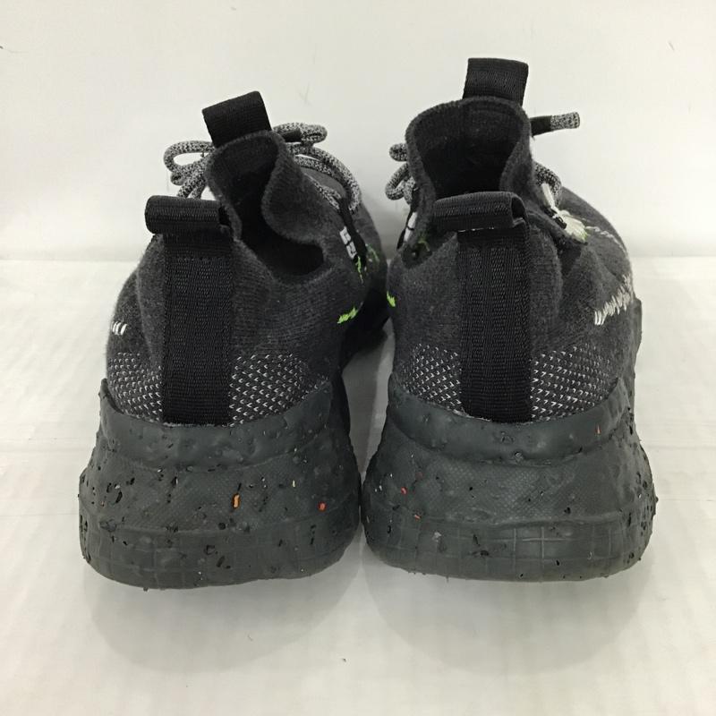 ナイキ NIKE スニーカー スニーカー DJ3056-001 Space Hippie 01 27cm 27.0cm ロゴ、文字 黒 / ブラック / X 薄緑 / ライトグリーン / メンズ USED 古着 中古 10094096
