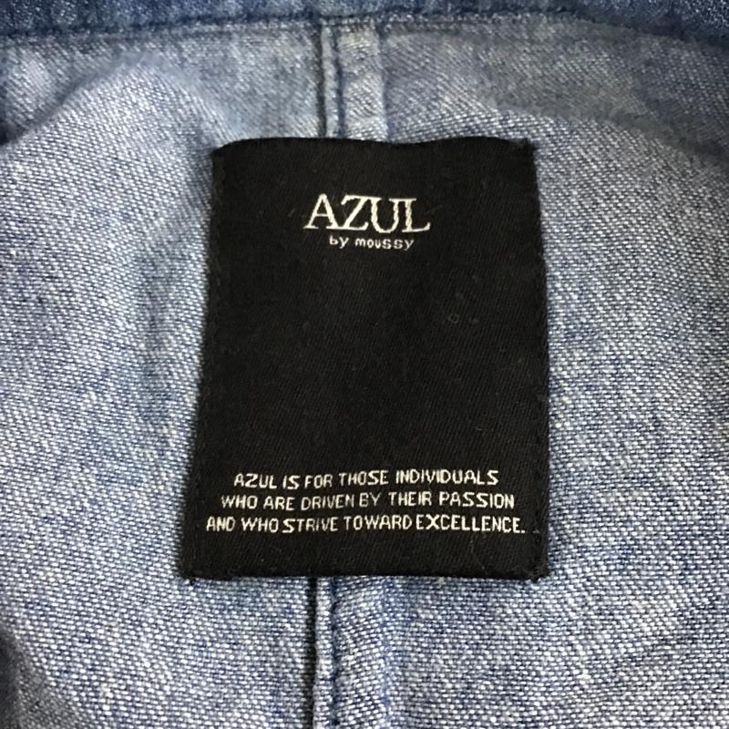 アズールバイマウジー AZUL BY MOUSSY ジャケット、上着 ジャケット、ブレザー M 無地 水色 / ライトブルー / レディース USED 古着 中古 10094110