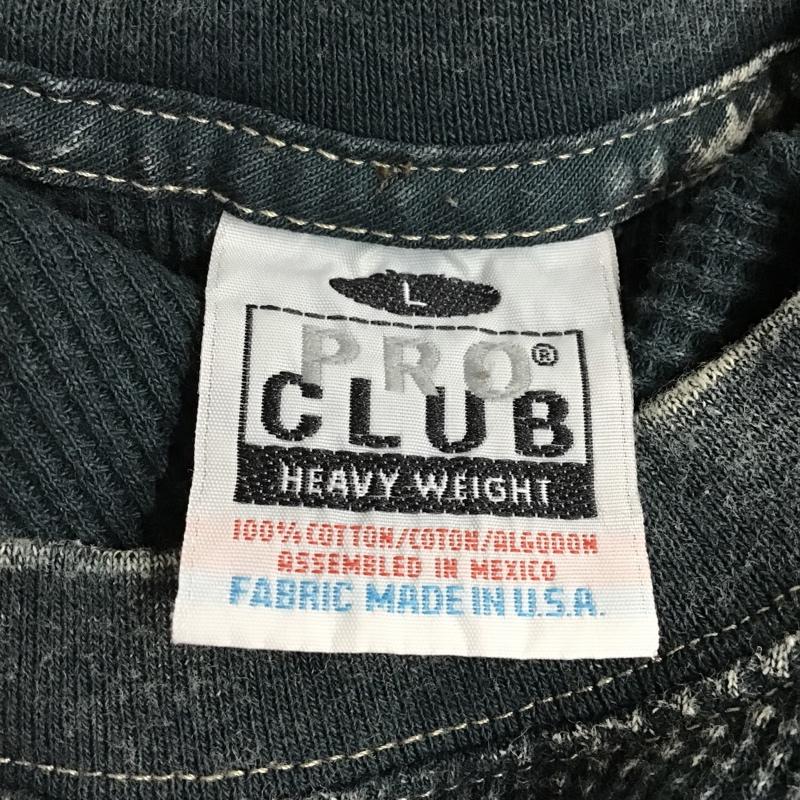 テンダーロイン TENDERLOIN カットソー 長袖 サーマル ワッフル バックプリント L ロゴ、文字 緑 / グリーン / メンズ USED 古着 中古 10094118