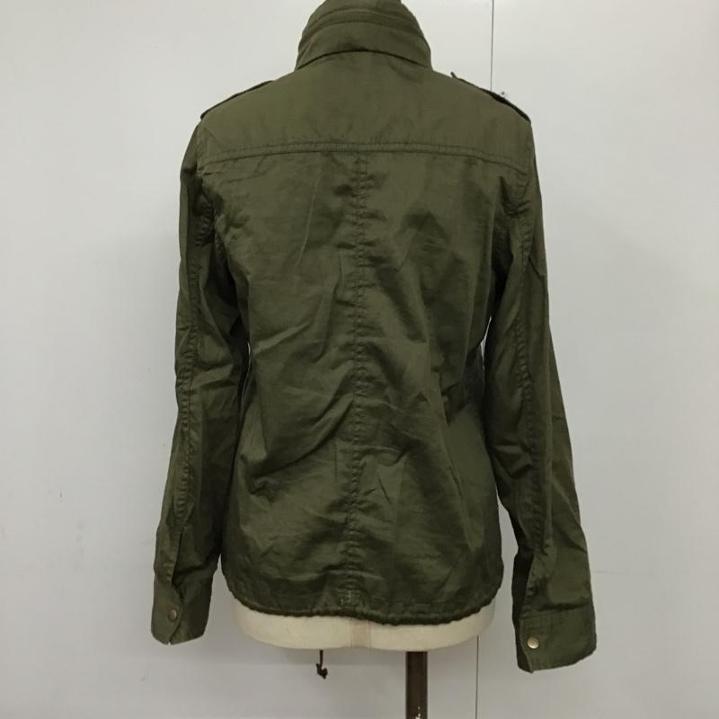 ナチュラルビューティーベーシック NATURAL BEAUTY BASIC ジャケット、上着 ジャケット、ブレザー M 無地 カーキ / カーキ / レディース USED 古着 中古 10094131