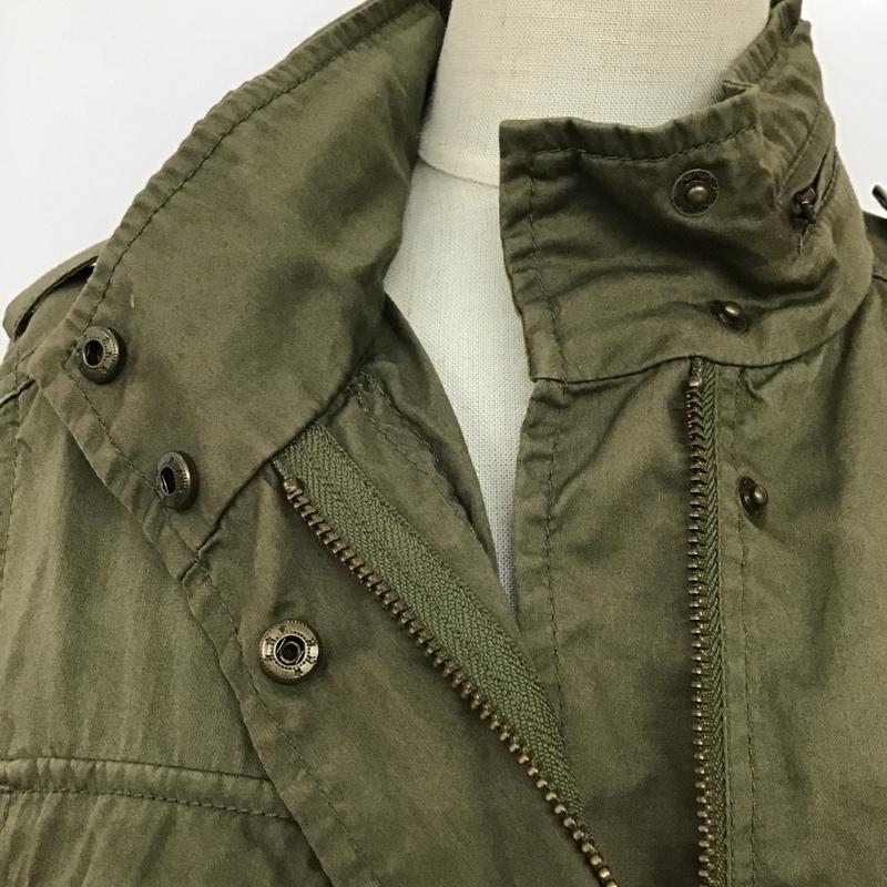 ナチュラルビューティーベーシック NATURAL BEAUTY BASIC ジャケット、上着 ジャケット、ブレザー M 無地 カーキ / カーキ / レディース USED 古着 中古 10094131