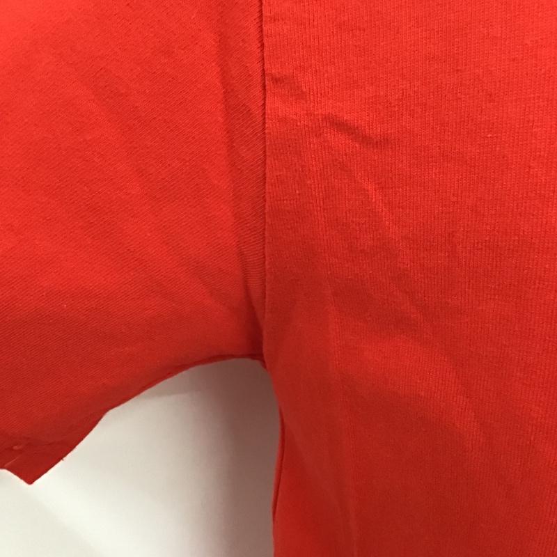 ヴィジョン ストリート ウェア VISION STREET WEAR Tシャツ 半袖 8504123-T クルーネック 胸ポケット L ロゴ、文字 赤 / レッド / メンズ USED 古着 中古 10094137