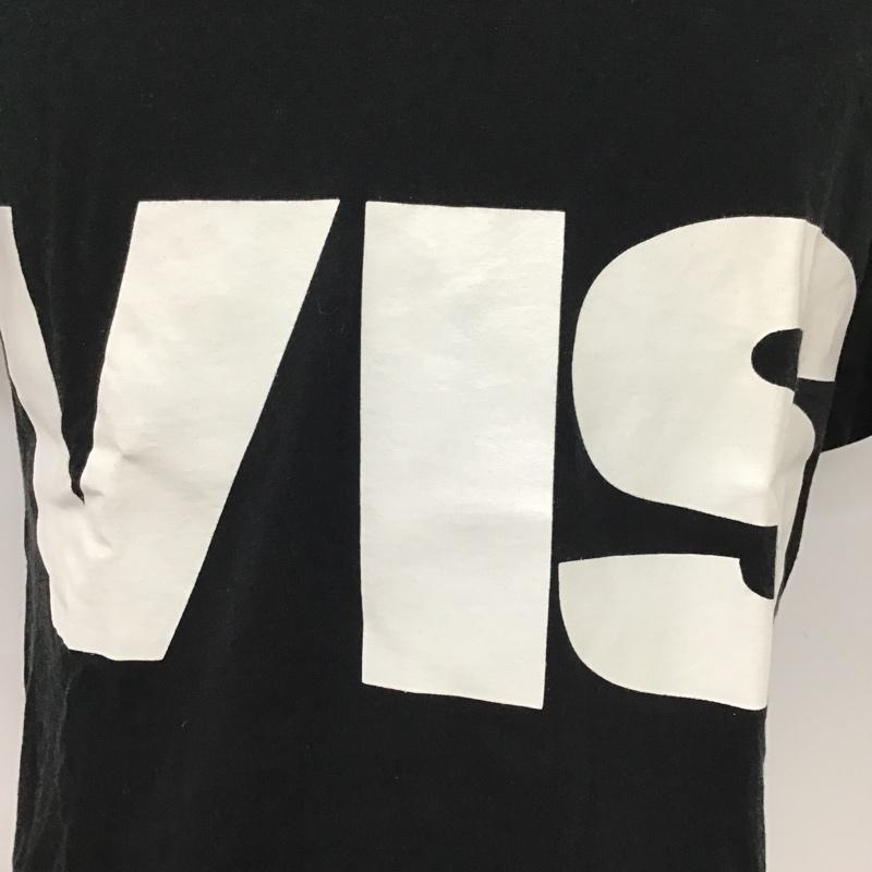 ヴィジョン ストリート ウェア VISION STREET WEAR Tシャツ 半袖 6323152-T クルーネック プリント L ロゴ、文字 黒 / ブラック / メンズ USED 古着 中古 10094140