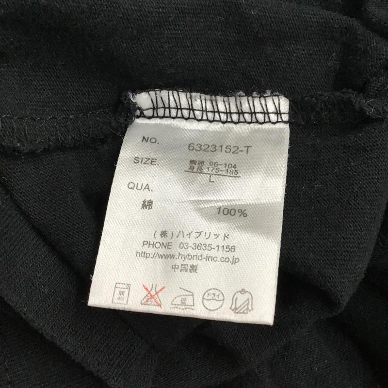 ヴィジョン ストリート ウェア VISION STREET WEAR Tシャツ 半袖 6323152-T クルーネック プリント L ロゴ、文字 黒 / ブラック / メンズ USED 古着 中古 10094140