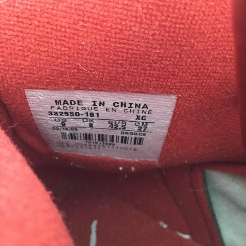 ナイキ NIKE スニーカー スニーカー 332540-161 AIR JORDAN 1 RETRO H I2009年 Do The Right Thing 27.0cm 白 / ホワイト / X 赤 / レッド / メンズ USED 古着 中古 10094165