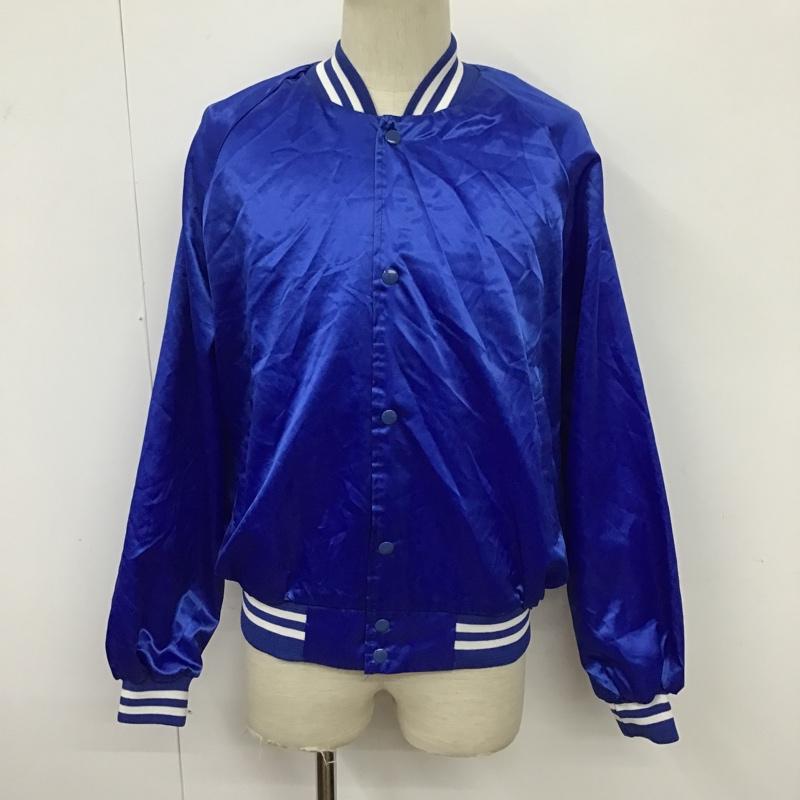 アーバンスポーツウェア Auburn Sportswear ジャケット、上着 ジャンパー、ブルゾン ナイロンジャケット ベンチコート スカジャン L 無地 青 / ブルー / メンズ USED 古着 中古 10094182