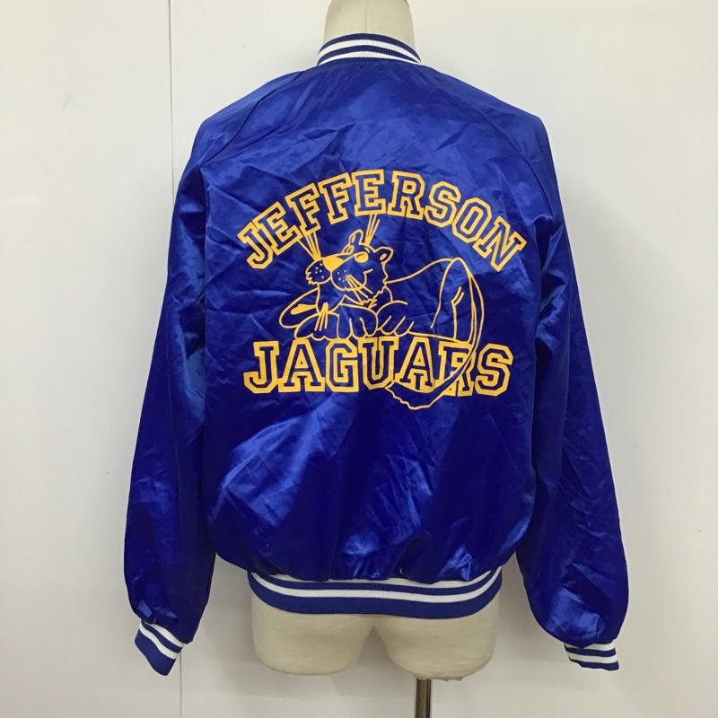 アーバンスポーツウェア Auburn Sportswear ジャケット、上着 ジャンパー、ブルゾン ナイロンジャケット ベンチコート スカジャン L 無地 青 / ブルー / メンズ USED 古着 中古 10094182