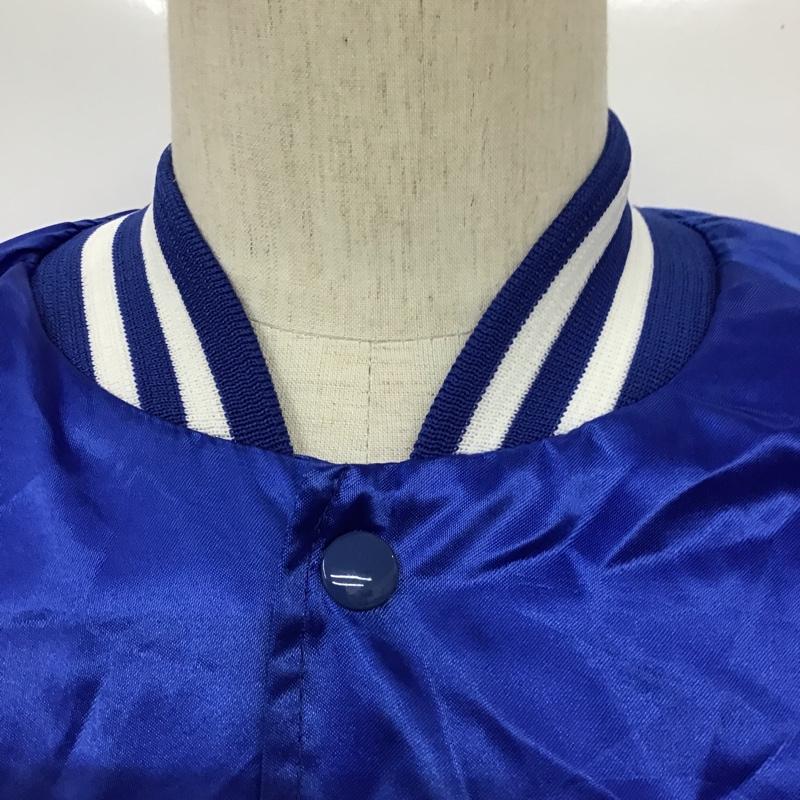 アーバンスポーツウェア Auburn Sportswear ジャケット、上着 ジャンパー、ブルゾン ナイロンジャケット ベンチコート スカジャン L 無地 青 / ブルー / メンズ USED 古着 中古 10094182