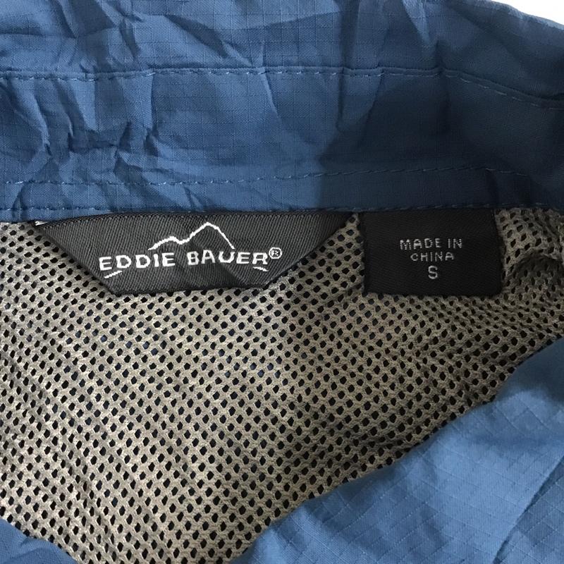 エディーバウアー Eddie Bauer シャツ、ブラウス 半袖 半袖シャツ 半袖カットソー スポーツウエア S 無地 青 / ブルー / メンズ USED 古着 中古 10094203