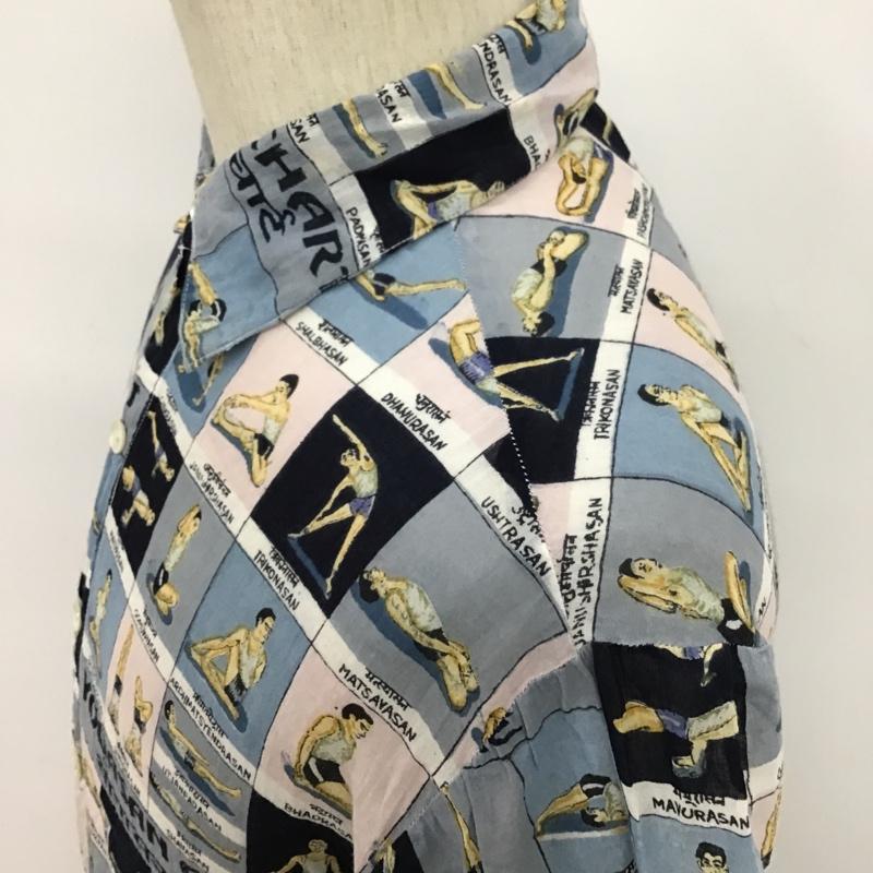 古着 USED シャツ、ブラウス 半袖 ヴィンテージシャツ 半袖シャツ 総柄シャツ 半袖カットソー FREE 総柄 マルチカラー / マルチカラー / メンズ USED 古着 中古 10094220