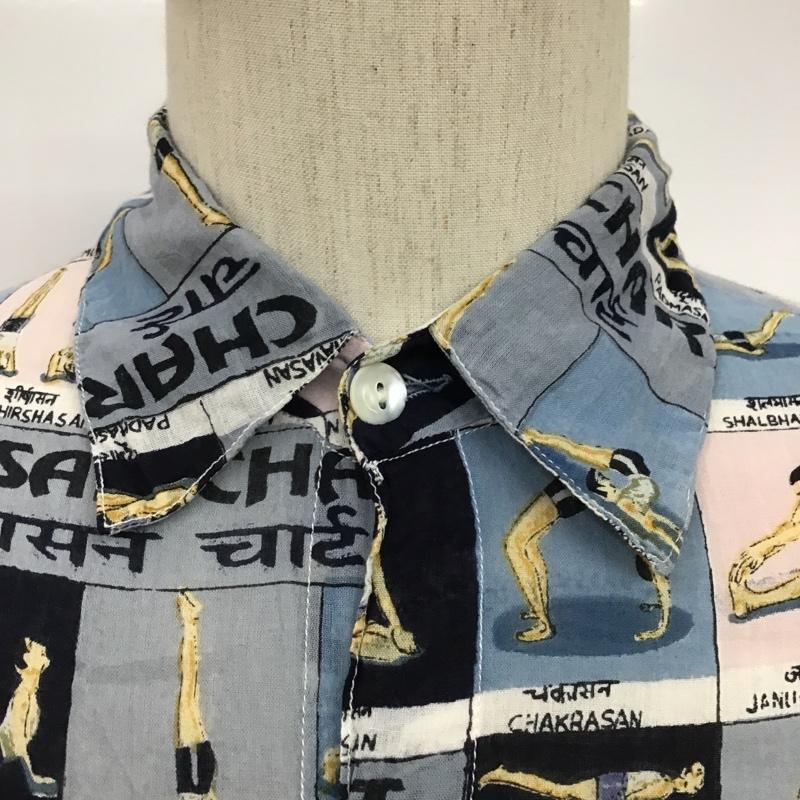 古着 USED シャツ、ブラウス 半袖 ヴィンテージシャツ 半袖シャツ 総柄シャツ 半袖カットソー FREE 総柄 マルチカラー / マルチカラー / メンズ USED 古着 中古 10094220