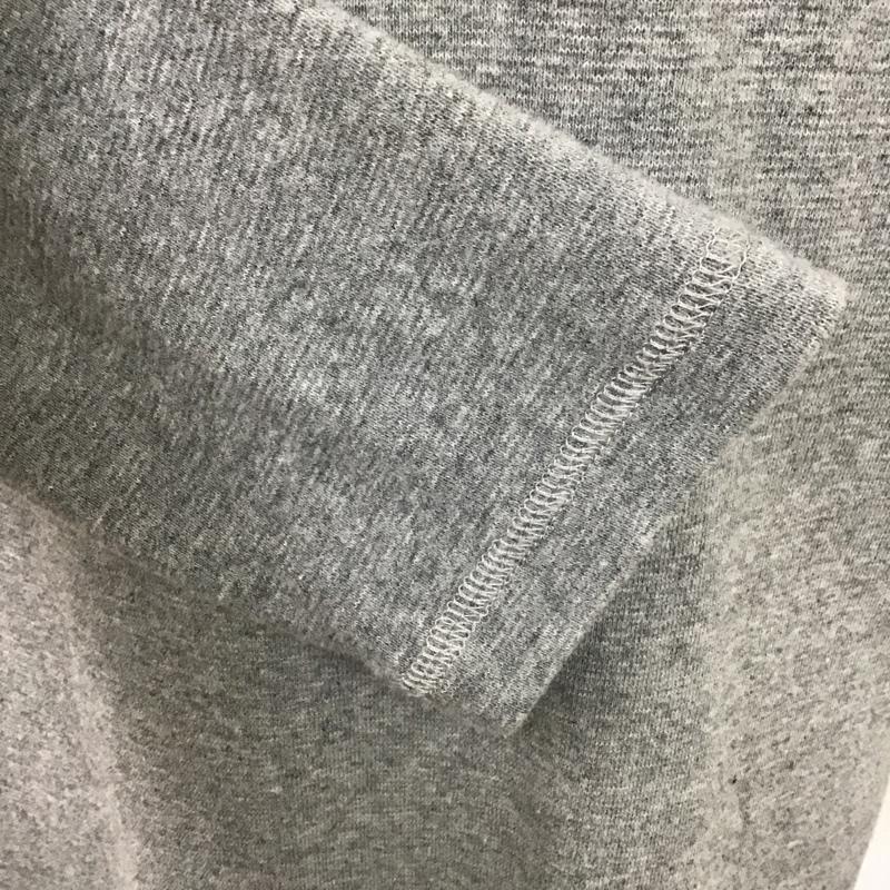 ユニバーサルスタイルウェア UNIVERSAL STYLE WEAR カットソー 長袖 長袖カットソー クルーネックカットソー ラグラン L 無地 灰 / グレー / メンズ USED 古着 中古 10094229