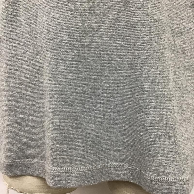 ユニバーサルスタイルウェア UNIVERSAL STYLE WEAR カットソー 長袖 長袖カットソー クルーネックカットソー ラグラン L 無地 灰 / グレー / メンズ USED 古着 中古 10094229