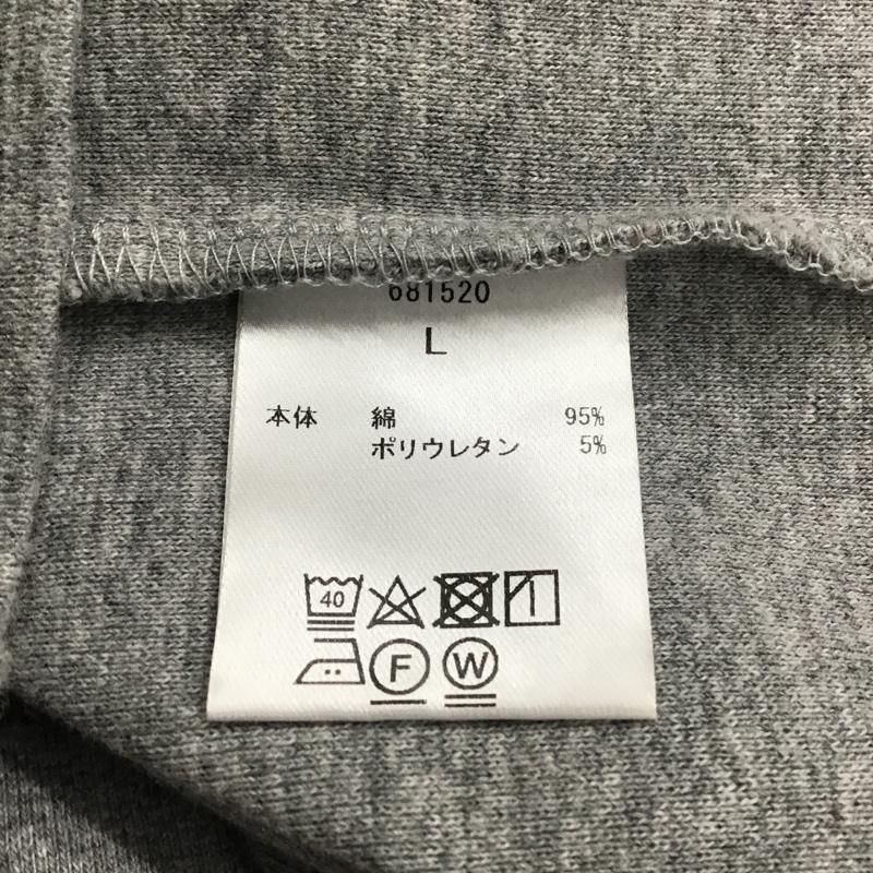ユニバーサルスタイルウェア UNIVERSAL STYLE WEAR カットソー 長袖 長袖カットソー クルーネックカットソー ラグラン L 無地 灰 / グレー / メンズ USED 古着 中古 10094229