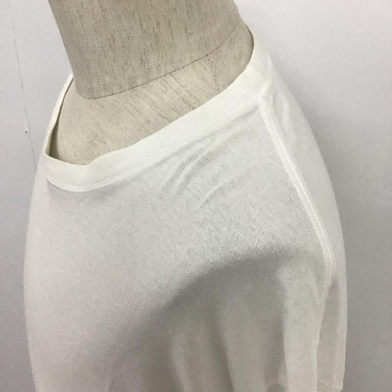 チャンピオン Champion カットソー 長袖 長袖カットソー クルーネックカットソー L 無地 白 / ホワイト / メンズ USED 古着 中古 10094233