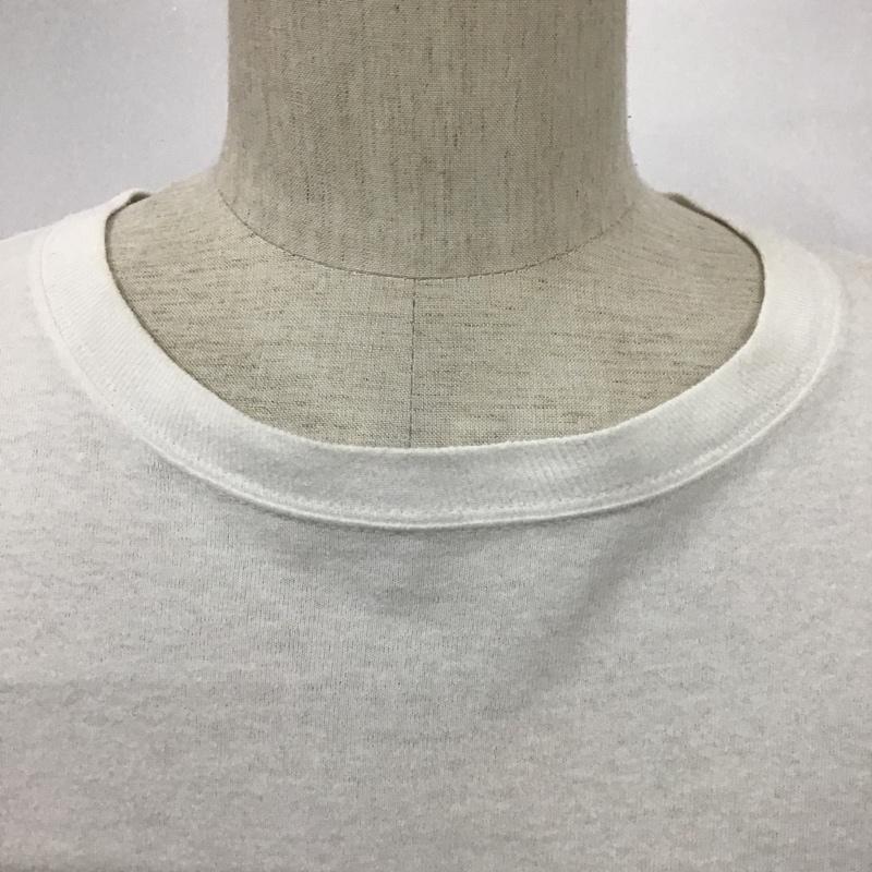 チャンピオン Champion カットソー 長袖 長袖カットソー クルーネックカットソー L 無地 白 / ホワイト / メンズ USED 古着 中古 10094233