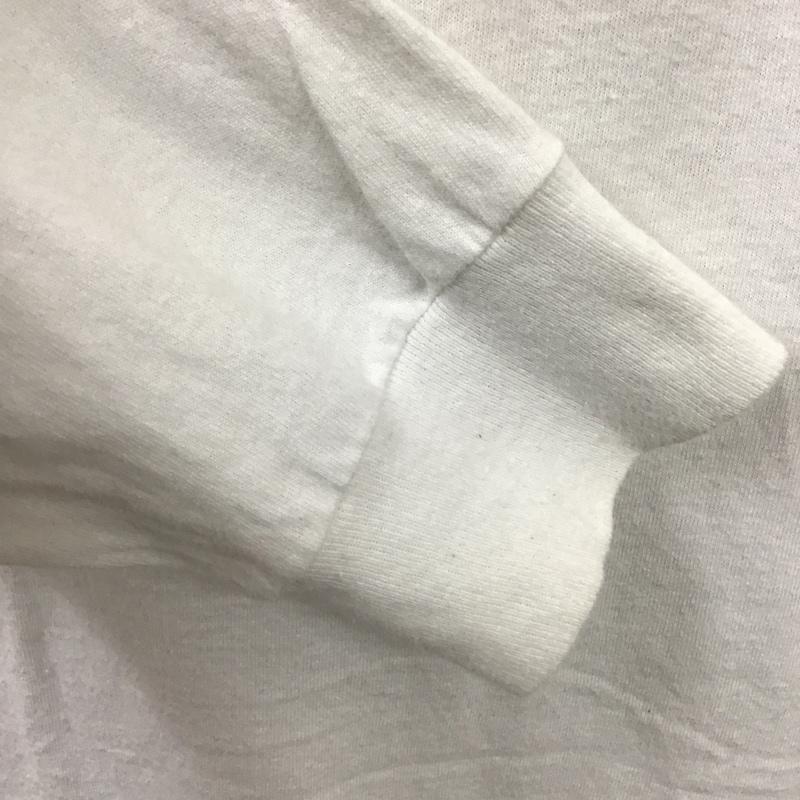 チャンピオン Champion カットソー 長袖 長袖カットソー クルーネックカットソー L 無地 白 / ホワイト / メンズ USED 古着 中古 10094233