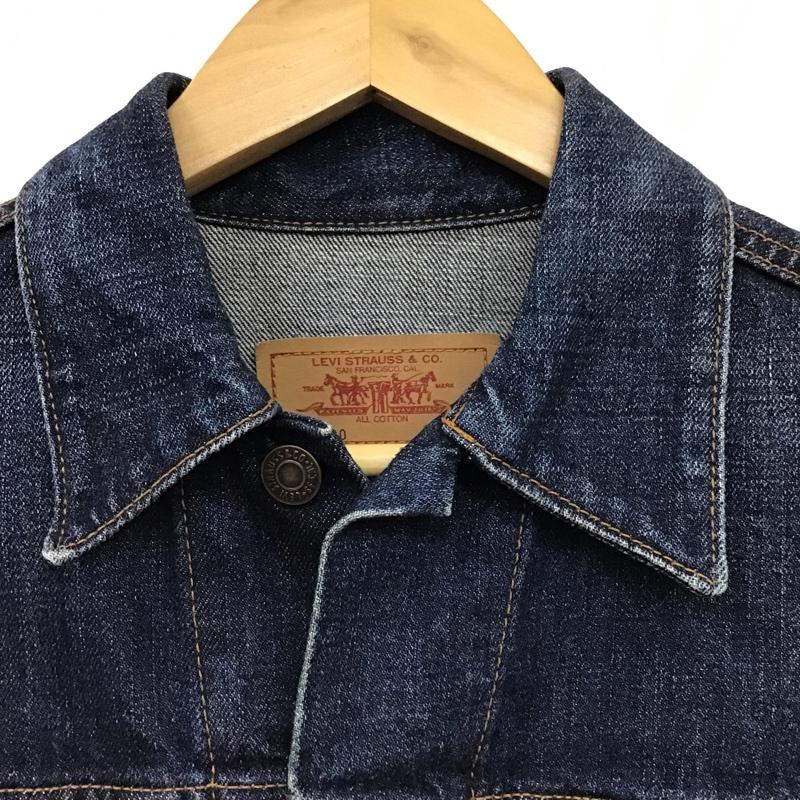 リーバイストラウスアンドコー Levi Strauss & co. ジャケット、上着 ジャケット、ブレザー 78500-03 Gジャン デニムジャケット S 無地 インディゴ / インディゴ / メンズ USED 古着 中古 10094234
