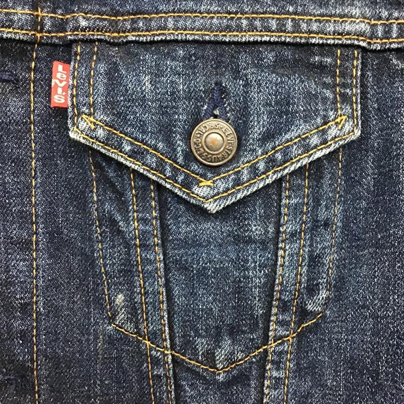 リーバイストラウスアンドコー Levi Strauss & co. ジャケット、上着 ジャケット、ブレザー 78500-03 Gジャン デニムジャケット S 無地 インディゴ / インディゴ / メンズ USED 古着 中古 10094234