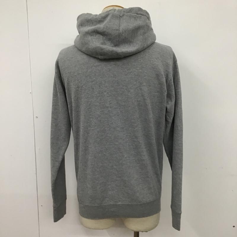 古着 USED パーカー 長袖 フード付きパーカー 長袖パーカー FREE プリント 灰 / グレー / メンズ USED 古着 中古 10094236