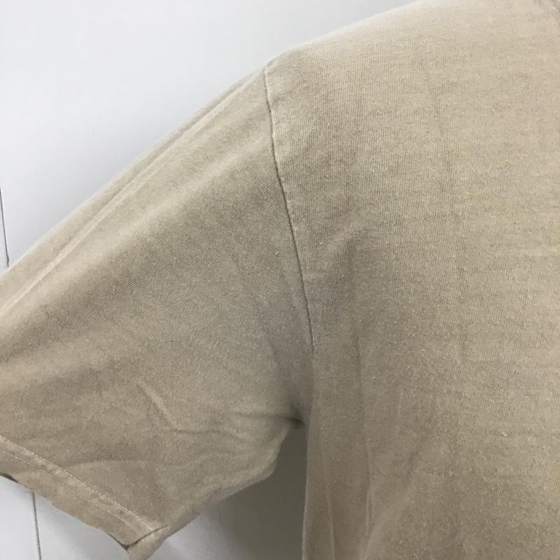 古着 USED Tシャツ 半袖 プリントTシャツ 半袖カットソー ヴィンテージシャツ S プリント ベージュ / ベージュ / メンズ USED 古着 中古 10094238