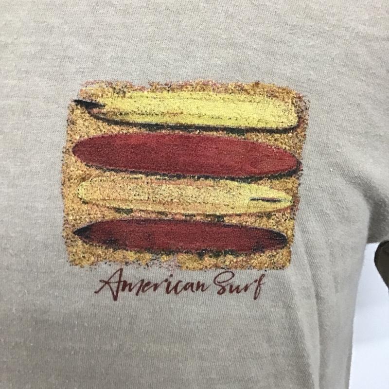 古着 USED Tシャツ 半袖 プリントTシャツ 半袖カットソー ヴィンテージシャツ S プリント ベージュ / ベージュ / メンズ USED 古着 中古 10094238