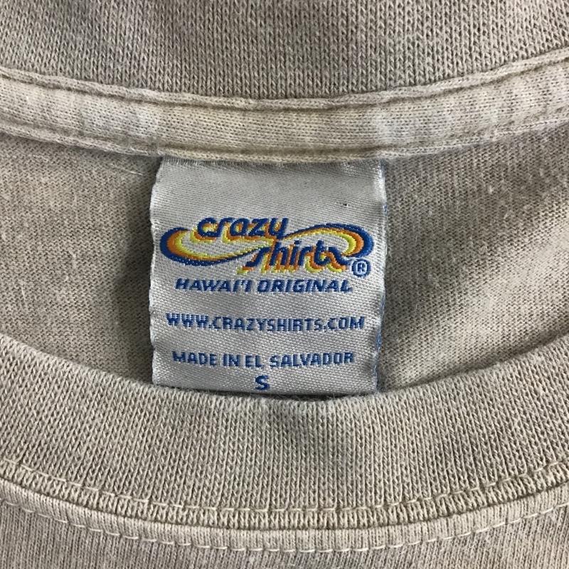 古着 USED Tシャツ 半袖 プリントTシャツ 半袖カットソー ヴィンテージシャツ S プリント ベージュ / ベージュ / メンズ USED 古着 中古 10094238
