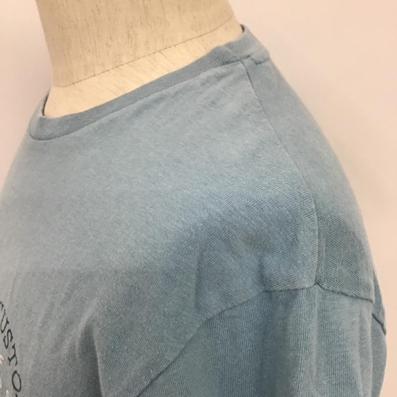 デウスエクスマキナ DEUS EX MACHINA Tシャツ 半袖 半袖カットソー プリントTシャツ クルーネックシャツ M プリント 青 / ブルー / メンズ USED 古着 中古 10094249