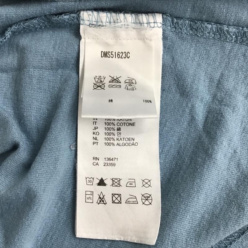デウスエクスマキナ DEUS EX MACHINA Tシャツ 半袖 半袖カットソー プリントTシャツ クルーネックシャツ M プリント 青 / ブルー / メンズ USED 古着 中古 10094249