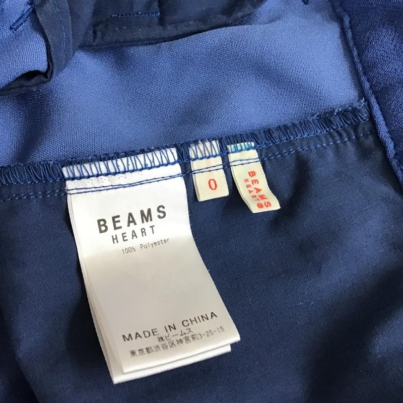 ビームス ハート BEAMS HEART パンツ スラックス 0 無地 青 / ブルー / レディース USED 古着 中古 10094268