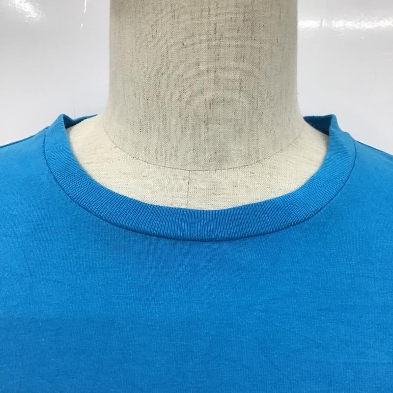 ポロラルフローレン POLO RALPH LAUREN Tシャツ 半袖 半袖カットソー 半袖Tシャツ 無地Tシャツ L 無地 X ワンポイント 青 / ブルー / メンズ USED 古着 中古 10094274