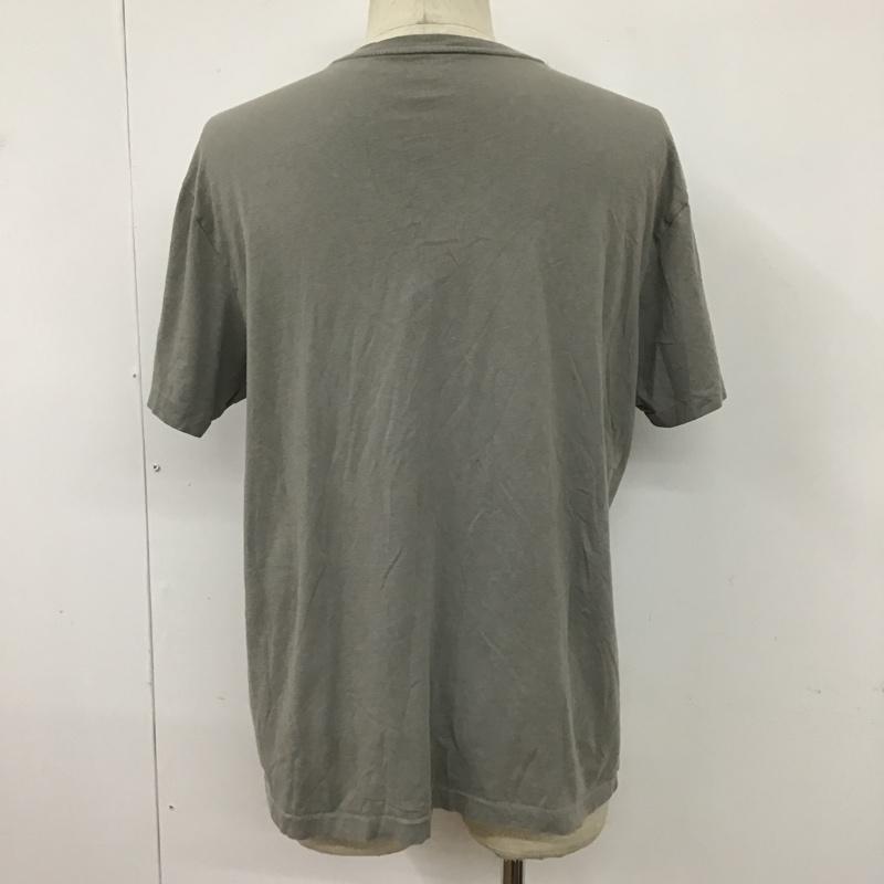 ポロラルフローレン POLO RALPH LAUREN Tシャツ 半袖 Vネックカットソー 半袖カットソー Tシャツ 無地 M ロゴ、文字 X ワンポイント X 無地 灰 / グレー / メンズ USED 古着 中古 10094288