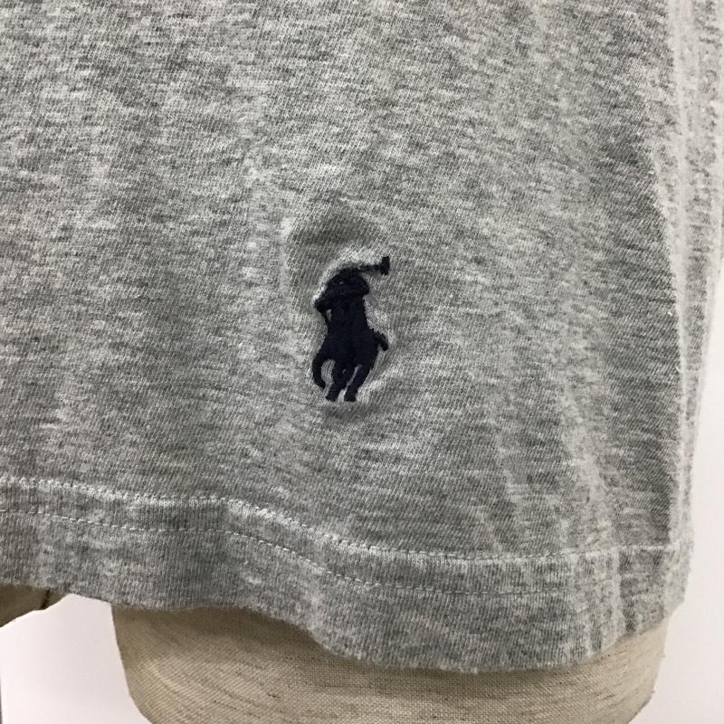 ポロラルフローレン POLO RALPH LAUREN Tシャツ 半袖 半袖カットソー 半袖Tシャツ 無地Tシャツ M 無地 灰 / グレー / メンズ USED 古着 中古 10094290